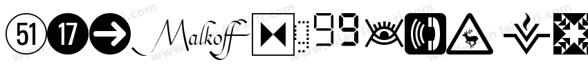 PIXymbols Digit Clo字体转换